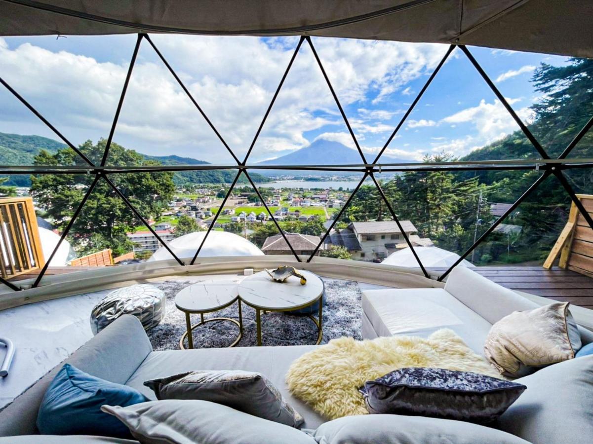 Mt,Fuji Glamping Terrace Minenohana - Vacation Stay 35711V 富士河口湖町 エクステリア 写真