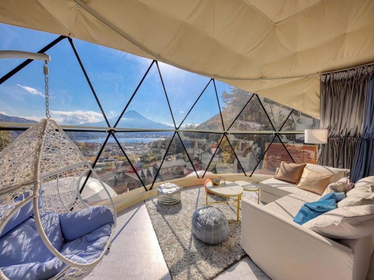 Mt,Fuji Glamping Terrace Minenohana - Vacation Stay 35711V 富士河口湖町 エクステリア 写真